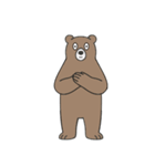 やる気のないヒグマ2【言葉なし】（個別スタンプ：24）