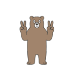 やる気のないヒグマ2【言葉なし】（個別スタンプ：26）