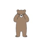 やる気のないヒグマ2【言葉なし】（個別スタンプ：29）