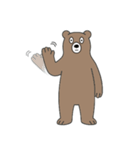 やる気のないヒグマ2【言葉なし】（個別スタンプ：40）