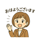 忙しくてもキュート！（個別スタンプ：4）