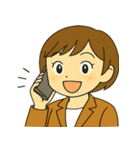忙しくてもキュート！（個別スタンプ：9）