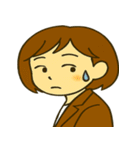 忙しくてもキュート！（個別スタンプ：16）