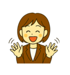 忙しくてもキュート！（個別スタンプ：21）