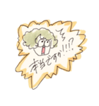 公安職員目良さんの限界スタンプ（個別スタンプ：36）