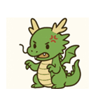 大迫力ドラゴン達（個別スタンプ：27）