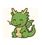 大迫力ドラゴン達（個別スタンプ：34）