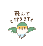 かわいいインコ達のスタンプ！（個別スタンプ：19）