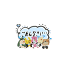 いぬの幼稚園 わんわんロック スタンプ1（個別スタンプ：6）