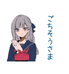 ミステリアス女子高生のぼっち飯（個別スタンプ：39）