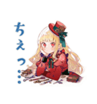 スチパンお嬢様の発明失敗★日常（個別スタンプ：10）