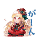 スチパンお嬢様の発明失敗★日常（個別スタンプ：11）