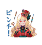 スチパンお嬢様の発明失敗★日常（個別スタンプ：28）