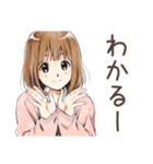 ポップス大好き★ふつうの女の子（個別スタンプ：19）