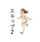 ポップス大好き★ふつうの女の子（個別スタンプ：31）