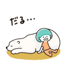 ラフに使える夏向けスタンプ（個別スタンプ：4）