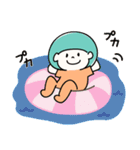 ラフに使える夏向けスタンプ（個別スタンプ：5）