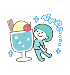 ラフに使える夏向けスタンプ（個別スタンプ：11）