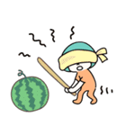 ラフに使える夏向けスタンプ（個別スタンプ：13）