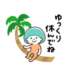 ラフに使える夏向けスタンプ（個別スタンプ：30）