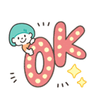 ラフに使える夏向けスタンプ（個別スタンプ：40）