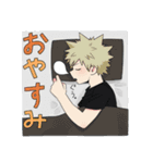 使いやすい僕のヒーローアカデミアスタンプ（個別スタンプ：4）