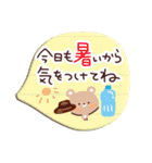 お花いっぱい・大人のあいさつ3（個別スタンプ：16）