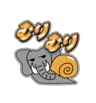パオ蔵 11 [日常グラデ文字3]（個別スタンプ：19）
