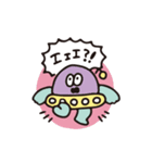 ヒトコトそえるくまたち（個別スタンプ：4）