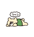ヒトコトそえるくまたち（個別スタンプ：30）