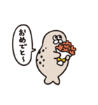ヒトコトそえるぺんぎんたち（個別スタンプ：5）