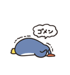 ヒトコトそえるぺんぎんたち（個別スタンプ：6）