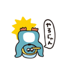ヒトコトそえるぺんぎんたち（個別スタンプ：21）