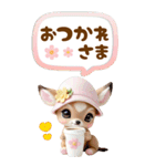 仔鹿バンビ 愛を伝える＆応援 吹き出し BIG（個別スタンプ：11）