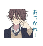 男子高校生の部活★連絡スタンプ（個別スタンプ：3）