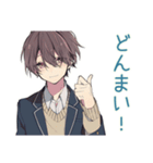 男子高校生の部活★連絡スタンプ（個別スタンプ：19）
