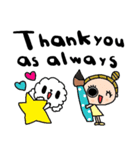 (nenerin日常会話スタンプ361英語気遣い)（個別スタンプ：2）