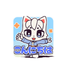 "こもれび日記",猫の子,日常（個別スタンプ：7）