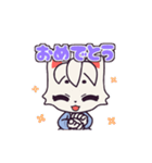 "こもれび日記",猫の子,日常（個別スタンプ：14）