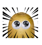 【グーグリーズ】完熟！大玉キウイ（個別スタンプ：16）