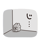 いっぱいいっぱいのうさちゃん その3（個別スタンプ：24）