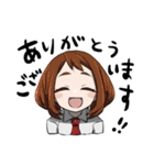 ヒロアカの王道アニメ調スタンプ（個別スタンプ：3）