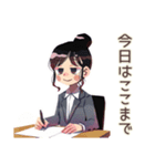 定時ダッシュな仕事女子★社内連絡（個別スタンプ：26）
