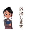 定時ダッシュな仕事女子★社内連絡（個別スタンプ：29）