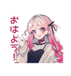 くせつよゴシックガール★コスプレ衣装（個別スタンプ：2）