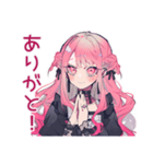 くせつよゴシックガール★コスプレ衣装（個別スタンプ：3）