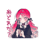 くせつよゴシックガール★コスプレ衣装（個別スタンプ：6）