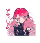 くせつよゴシックガール★コスプレ衣装（個別スタンプ：13）