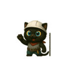 職人ネコの日常 / Crafty Cat Life（個別スタンプ：1）