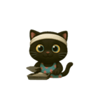 職人ネコの日常 / Crafty Cat Life（個別スタンプ：11）